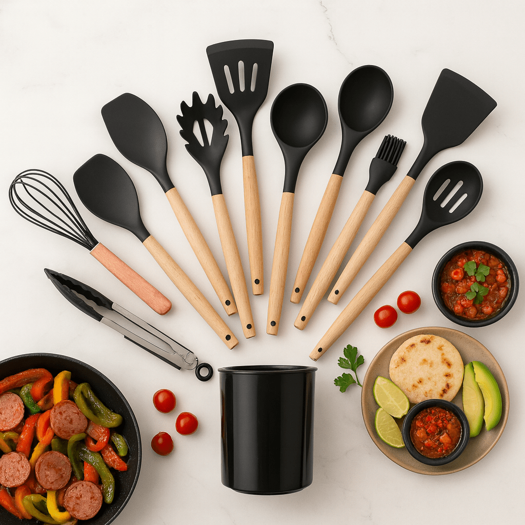 Set utencilios de cocina -12 piezas