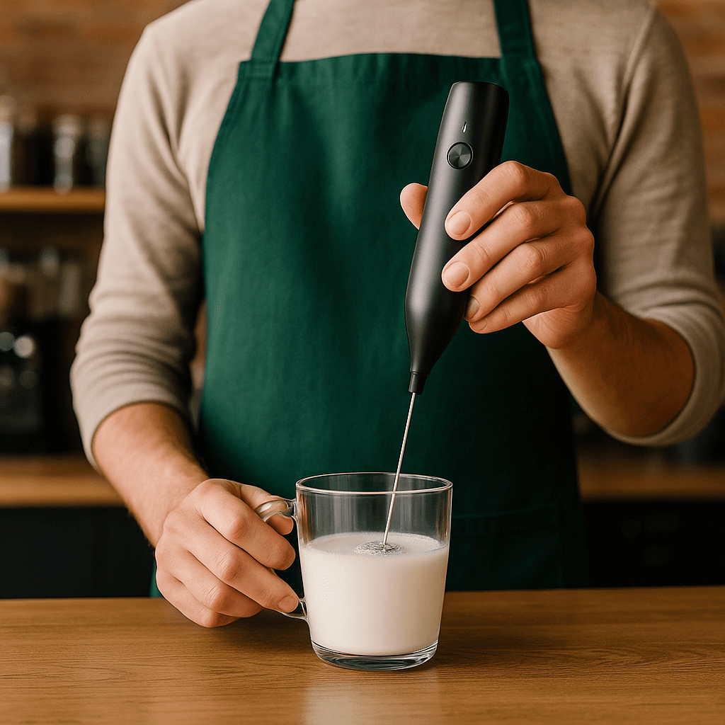 Espumador eléctrico recargable