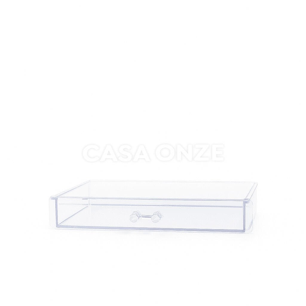Organizador en acrílico - maquillaje y bisutería