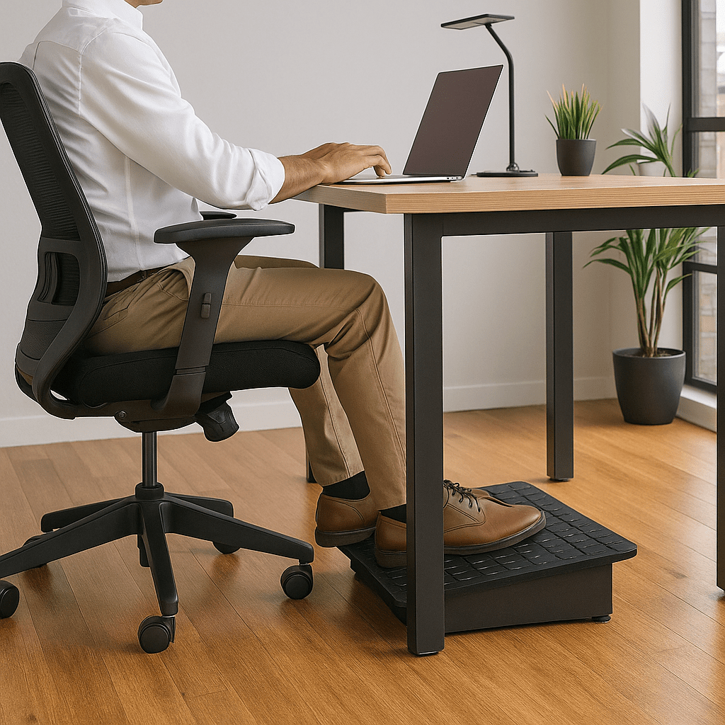 Descansa pies para escritorio